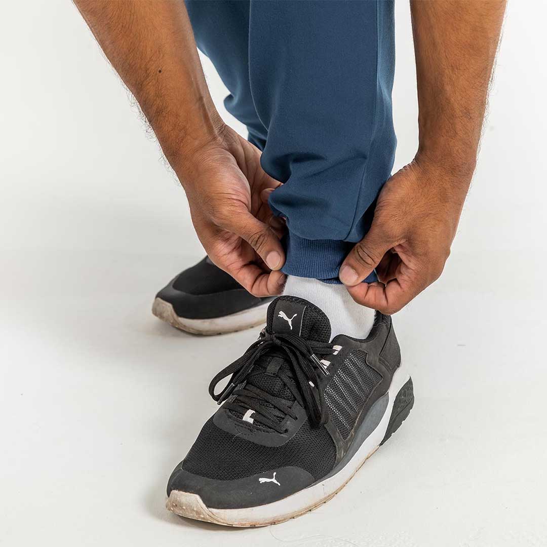 Men's DEX Jogger Scrub Pant, Featuring the jogger of the pants #colour_navy-blue